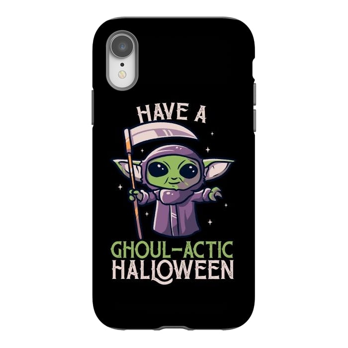iPhone Xr StrongFit Have A Ghoul-Actic Halloween  by eduely