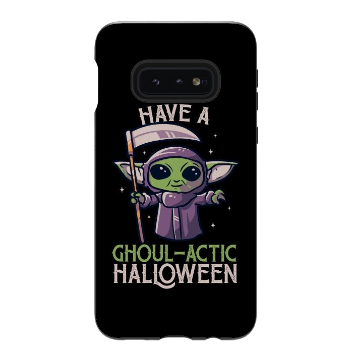 Galaxy S10e StrongFit Have A Ghoul-Actic Halloween  by eduely