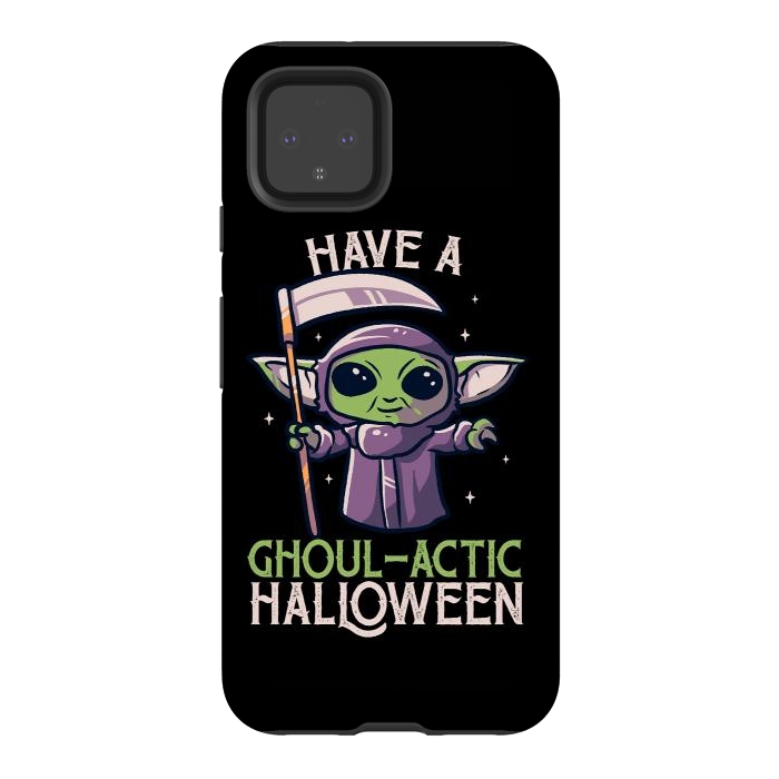 Pixel 4 StrongFit Have A Ghoul-Actic Halloween  by eduely