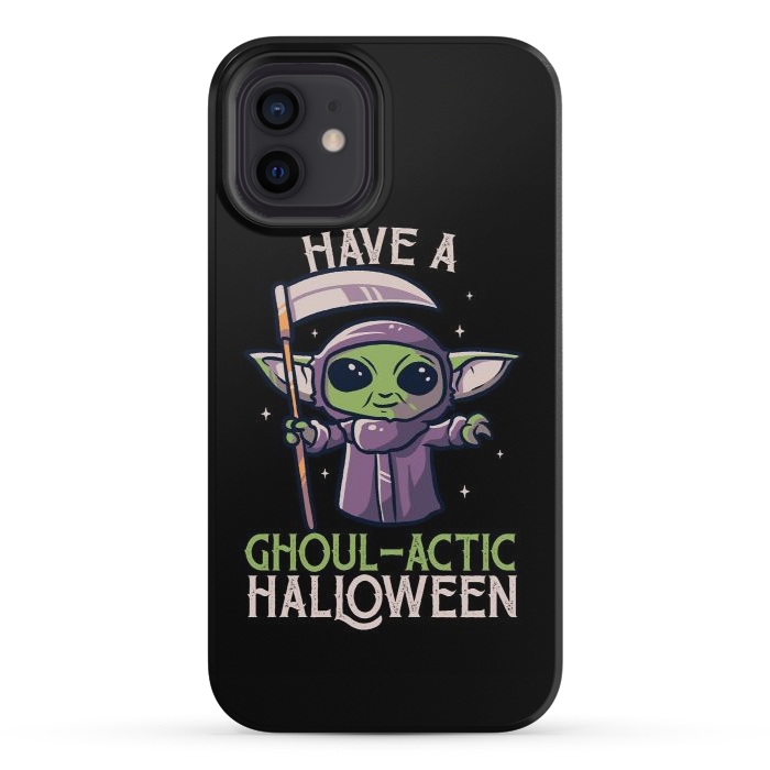 iPhone 12 mini StrongFit Have A Ghoul-Actic Halloween  by eduely