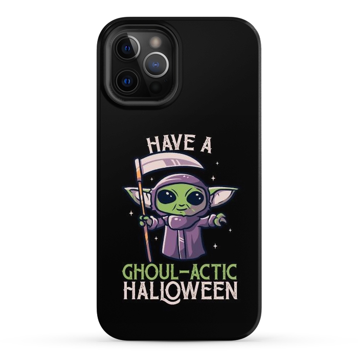 iPhone 12 Pro Max StrongFit Have A Ghoul-Actic Halloween  by eduely