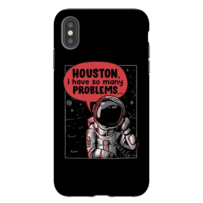 iPhone Xs Max StrongFit Houston, I Have So Many Problems by eduely