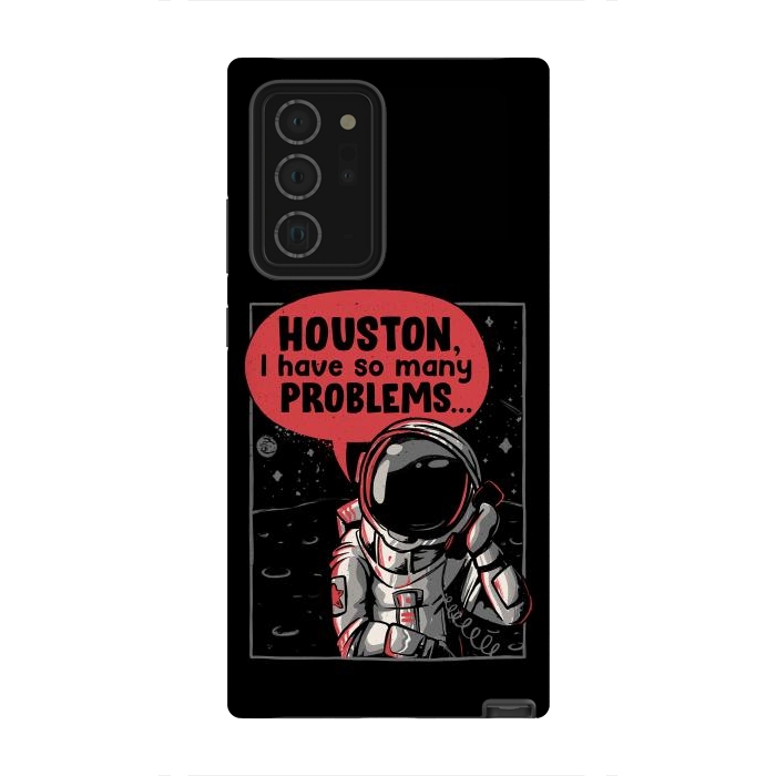 Galaxy Note 20 Ultra StrongFit Houston, I Have So Many Problems by eduely