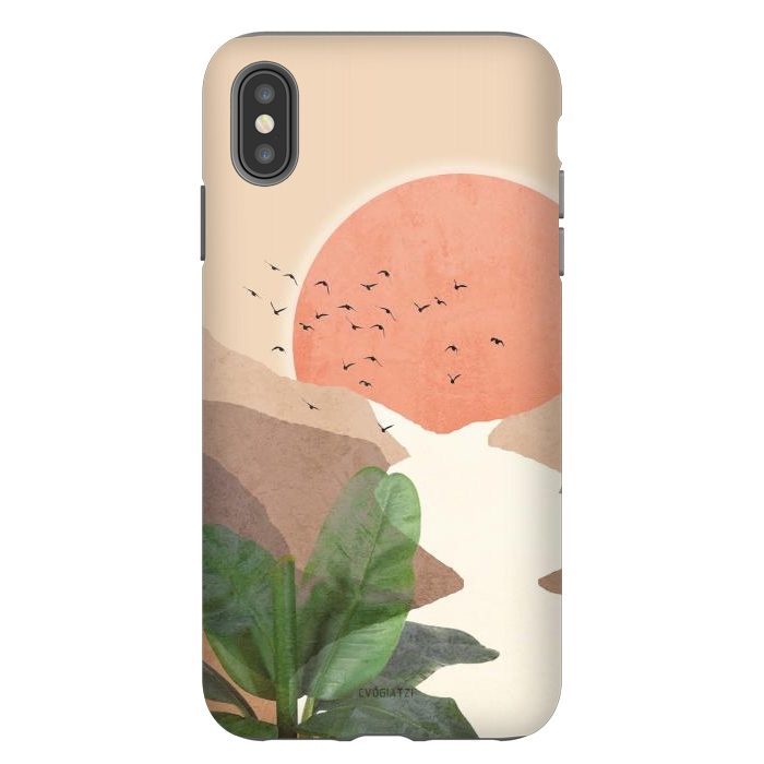 iPhone Xs Max StrongFit Africa Oasis by ''CVogiatzi.