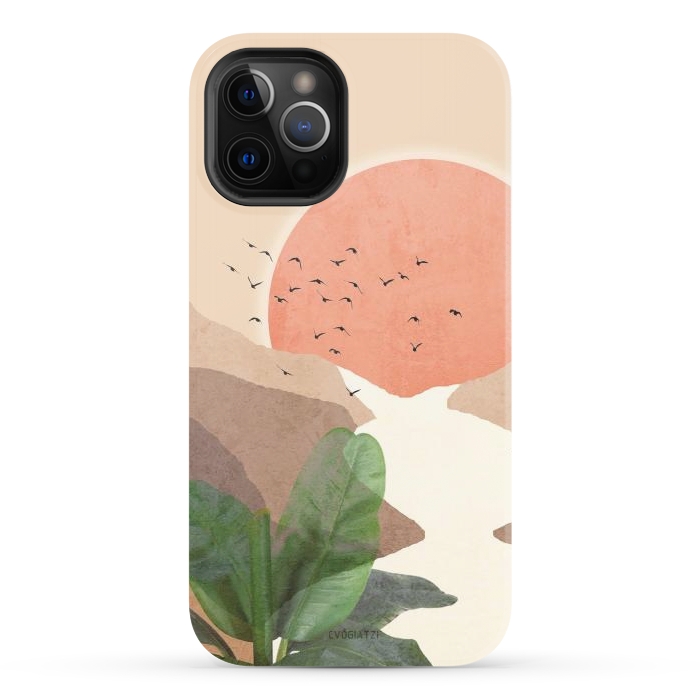 iPhone 12 Pro StrongFit Africa Oasis by ''CVogiatzi.