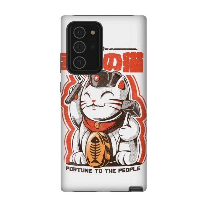 Galaxy Note 20 Ultra StrongFit Catnist by Ilustrata