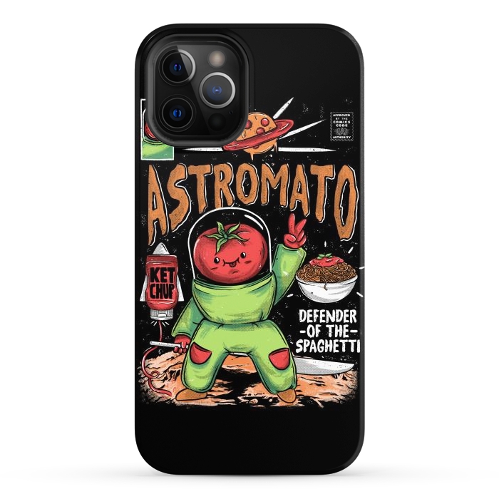 iPhone 12 Pro Max StrongFit Astromato by Ilustrata