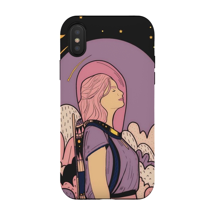 iPhone Xs / X StrongFit The explorer of Venus by Steve Wade (Swade)