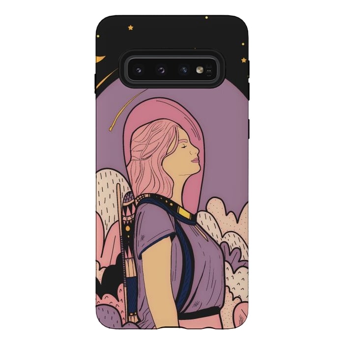 Galaxy S10 StrongFit The explorer of Venus by Steve Wade (Swade)