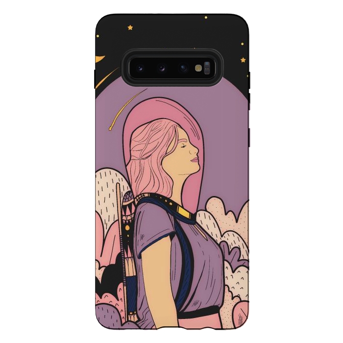 Galaxy S10 plus StrongFit The explorer of Venus by Steve Wade (Swade)