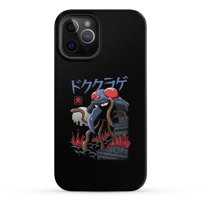 iPhone 12 Pro Max StrongFit Poison Kaiju by Vincent Patrick Trinidad