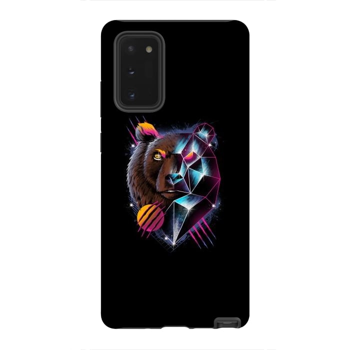 Galaxy Note 20 StrongFit Rad Bear by Vincent Patrick Trinidad