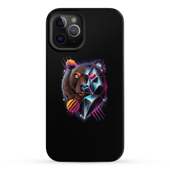 iPhone 12 Pro Max StrongFit Rad Bear by Vincent Patrick Trinidad