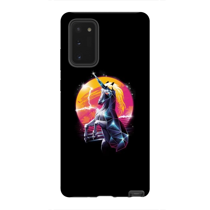 Galaxy Note 20 StrongFit Rad Unicorn by Vincent Patrick Trinidad
