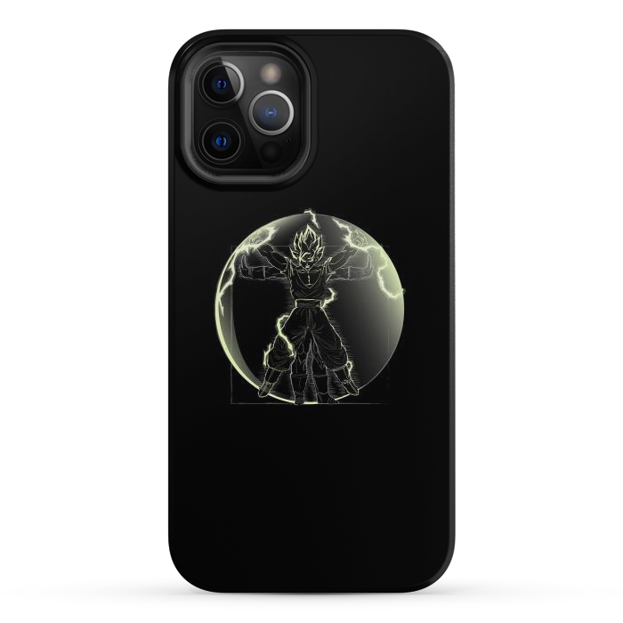 iPhone 12 Pro Max StrongFit Vitruvian Saiyan Goku by Samiel Art