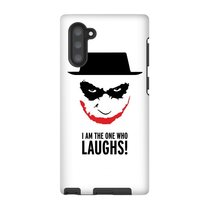 Galaxy Note 10 StrongFit Heisenberg Joker I Am The One Who Laughs Breaking Bad Dark Knight  por Alisterny