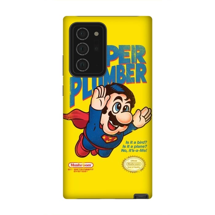 Galaxy Note 20 Ultra StrongFit Super Plumber by Vó Maria