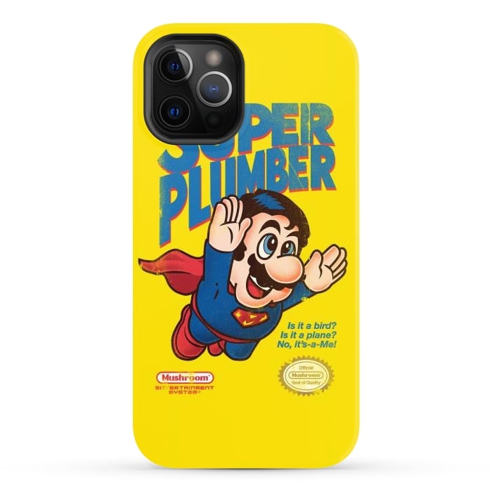 iPhone 12 Pro Max StrongFit Super Plumber by Vó Maria