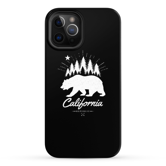 iPhone 12 Pro Max StrongFit California Republic by Mitxel Gonzalez