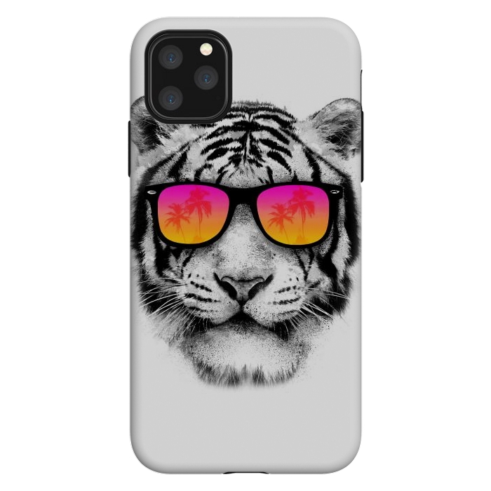 iPhone 11 Pro Max StrongFit The Coolest Tiger by Mitxel Gonzalez