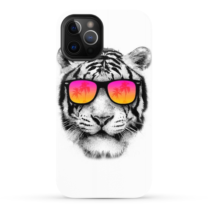 iPhone 12 Pro Max StrongFit The Coolest Tiger by Mitxel Gonzalez