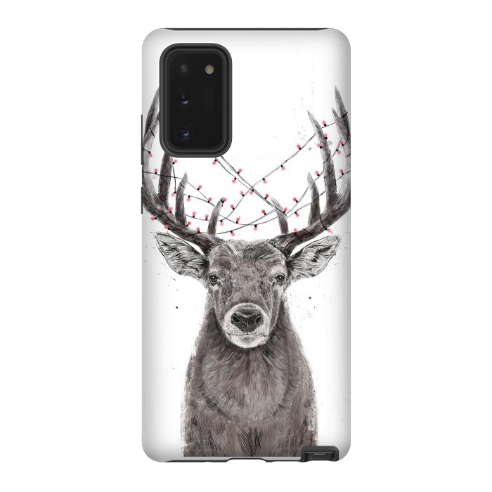 Galaxy Note 20 StrongFit Xmas deer II by Balazs Solti