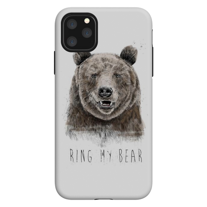iPhone 11 Pro Max StrongFit Ring my bear by Balazs Solti