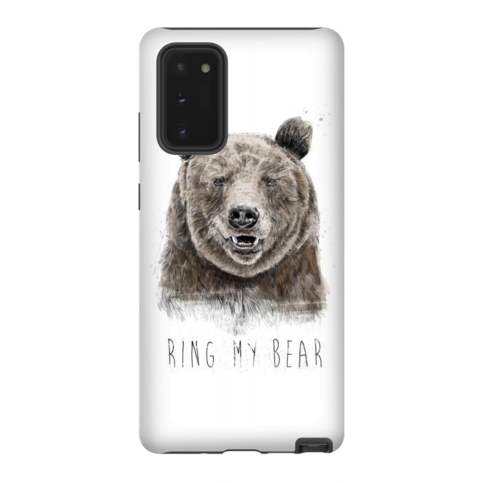 Galaxy Note 20 StrongFit Ring my bear by Balazs Solti