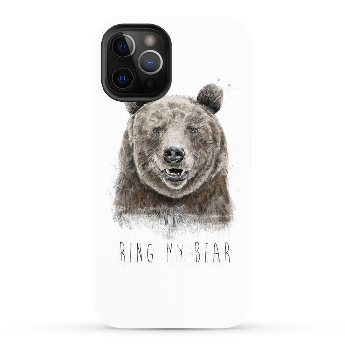 iPhone 12 Pro Max StrongFit Ring my bear by Balazs Solti