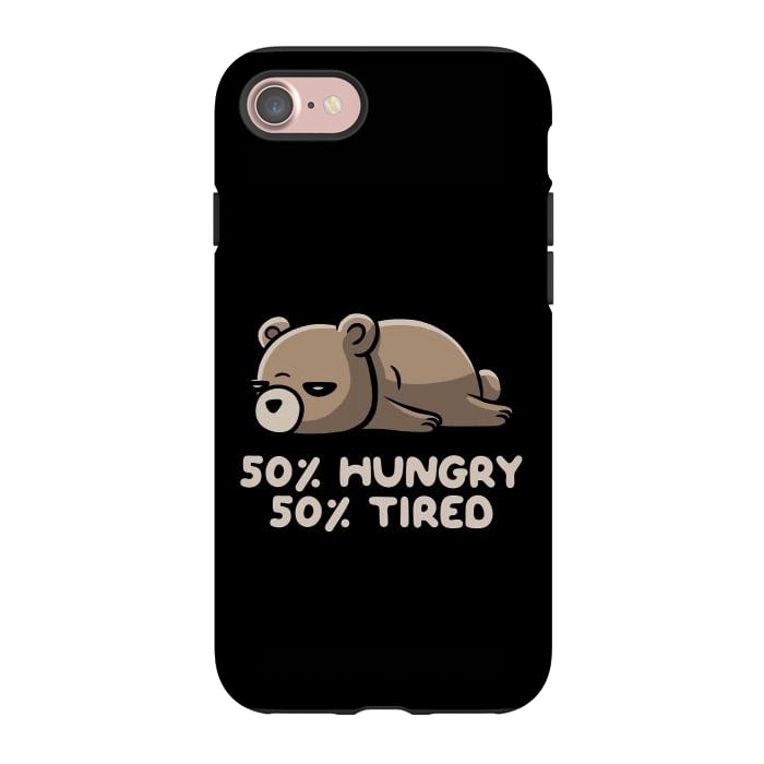 iPhone 7 StrongFit 50% Hungry 50% Tired  by eduely