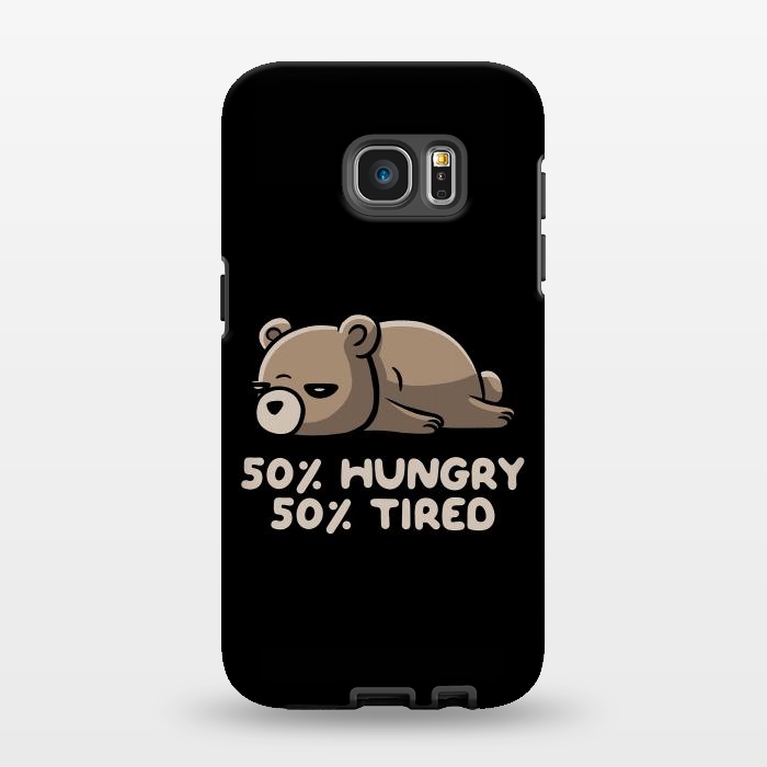 Galaxy S7 EDGE StrongFit 50% Hungry 50% Tired  by eduely