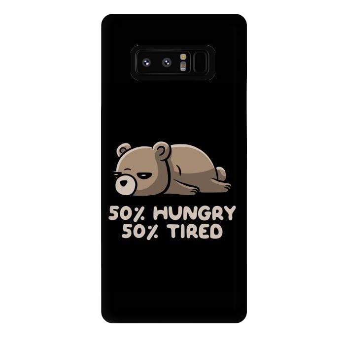 Galaxy Note 8 StrongFit 50% Hungry 50% Tired  by eduely