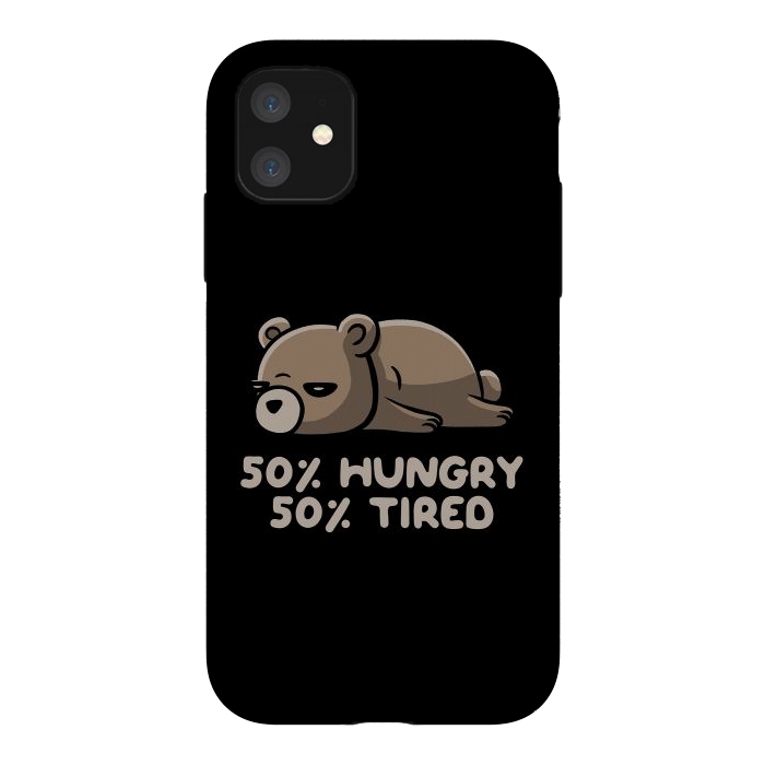 iPhone 11 StrongFit 50% Hungry 50% Tired  by eduely