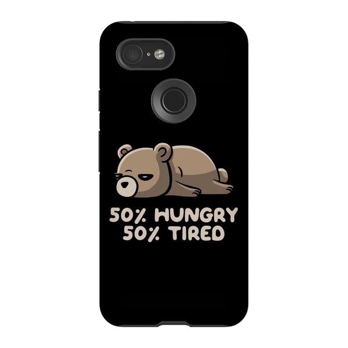 Pixel 3 StrongFit 50% Hungry 50% Tired  by eduely