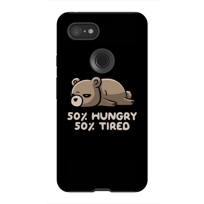 Pixel 3XL StrongFit 50% Hungry 50% Tired  by eduely