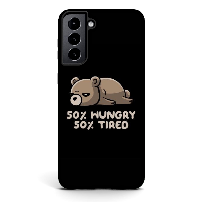 Galaxy S21 plus StrongFit 50% Hungry 50% Tired  by eduely