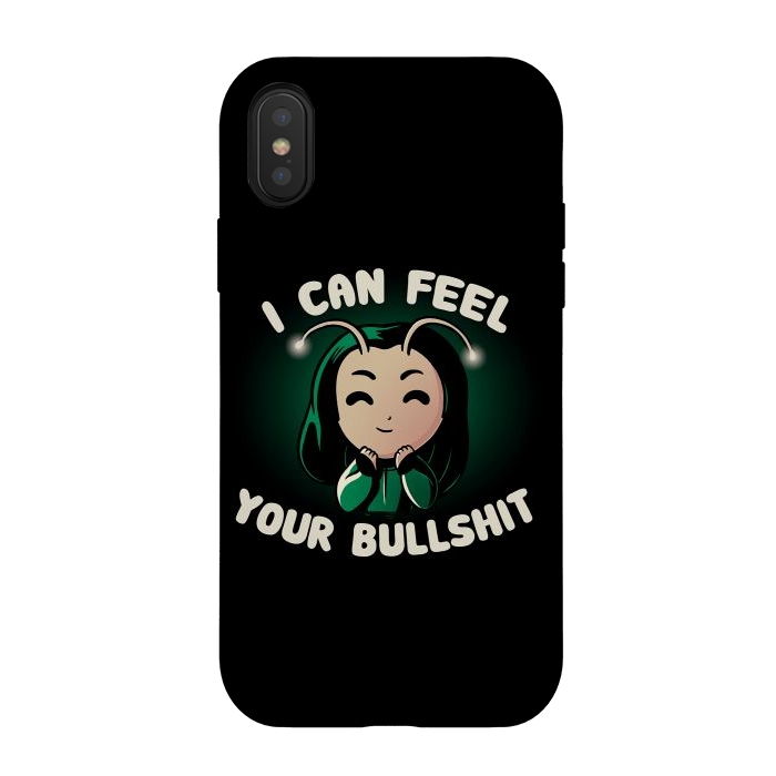 iPhone Xs / X StrongFit I Can Feel Your Bullshit by eduely
