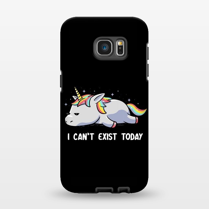 Galaxy S7 EDGE StrongFit I Can't Exist Today by eduely