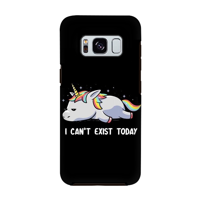 Galaxy S8 StrongFit I Can't Exist Today by eduely