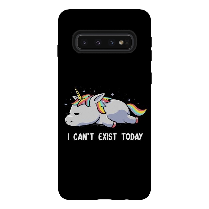 Galaxy S10 StrongFit I Can't Exist Today by eduely