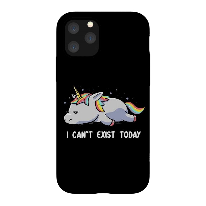 iPhone 11 Pro StrongFit I Can't Exist Today by eduely
