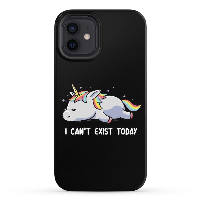 iPhone 12 StrongFit I Can't Exist Today by eduely