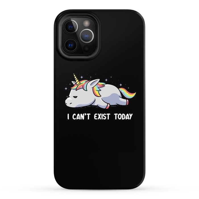 iPhone 12 Pro Max StrongFit I Can't Exist Today by eduely