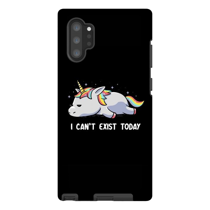 Galaxy Note 10 plus StrongFit I Can't Exist Today by eduely