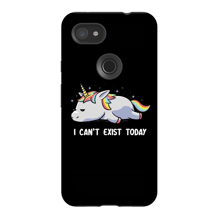 Pixel 3AXL StrongFit I Can't Exist Today by eduely