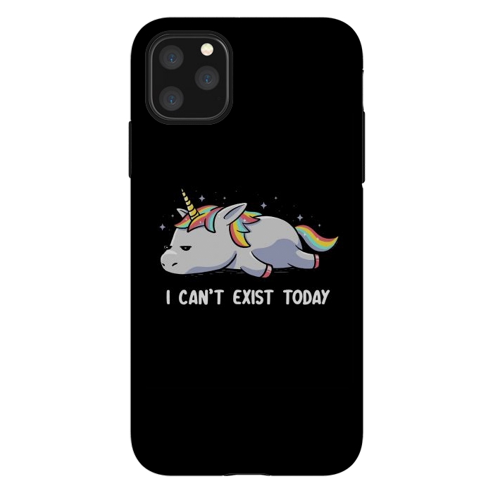 iPhone 11 Pro Max StrongFit I Can't Exist Today by eduely