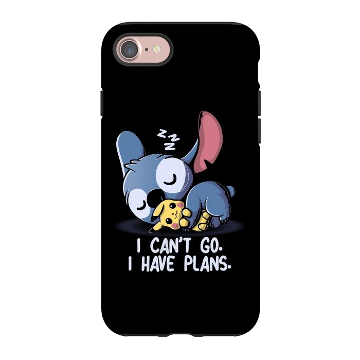 iPhone 7 StrongFit I Can't Go I Have Plans by eduely