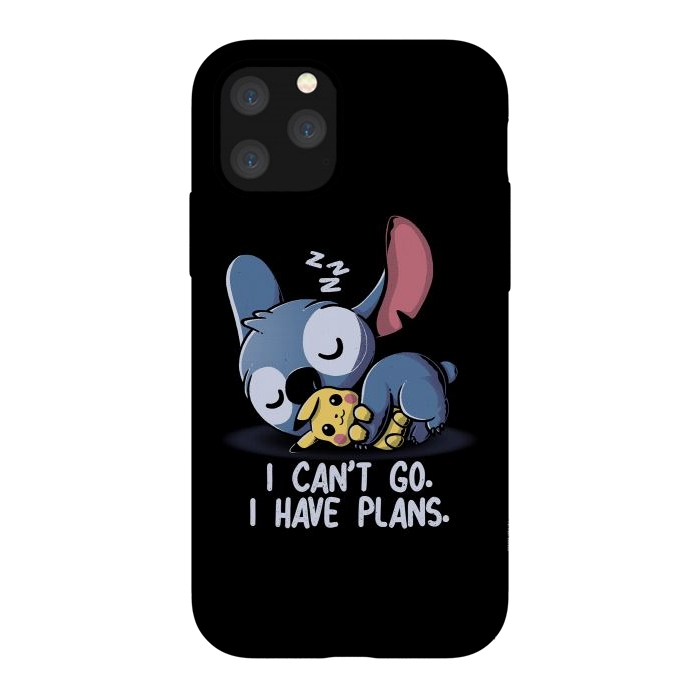 iPhone 11 Pro StrongFit I Can't Go I Have Plans by eduely