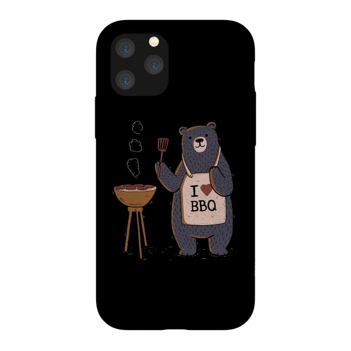 iPhone 11 Pro StrongFit I Love BBQ- by eduely
