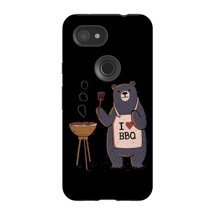 Pixel 3A StrongFit I Love BBQ- by eduely